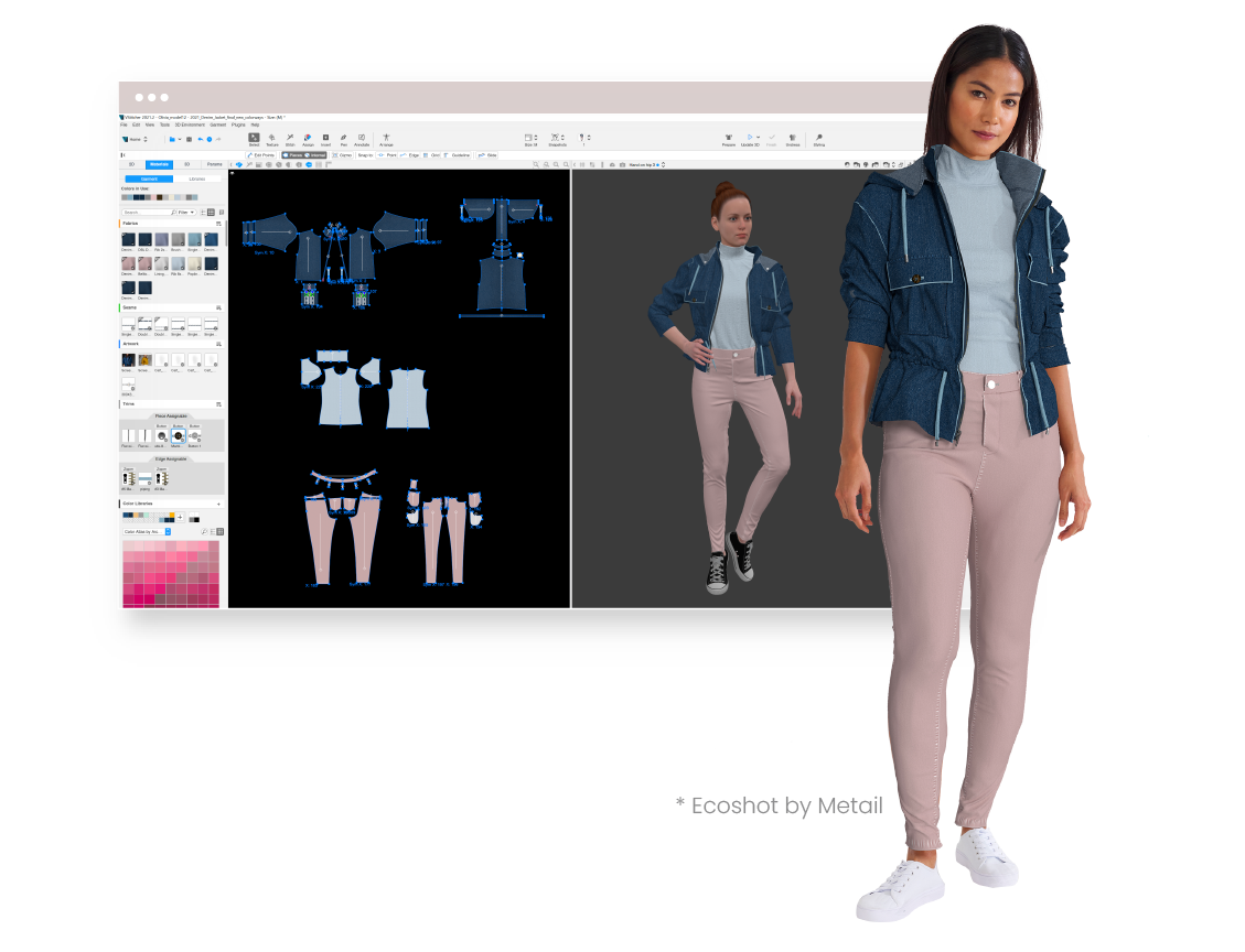 3D fashion design software 